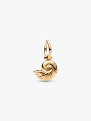 Disney The Little Mermaid Enchanted Shell Dangle Charm 14k gold plating