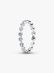 Pandora Era Lab-Grown Diamonds 14k White Gold Eternity Ring 0.70 ct TW, 14k white gold