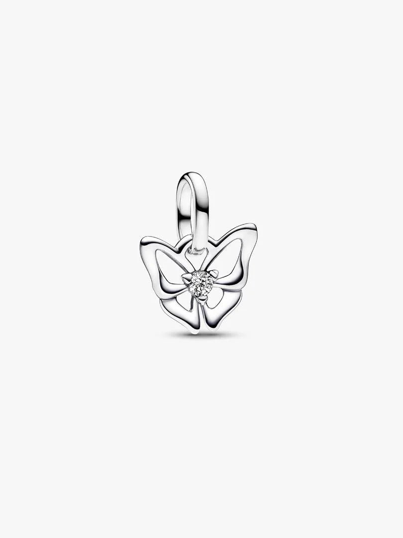 Butterfly Mini Dangle Charm Sterling silver