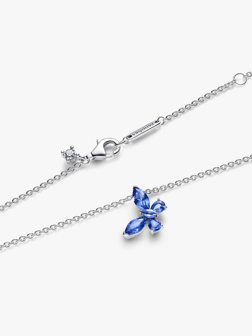 Butterfly Pendant Necklace Sterling silver