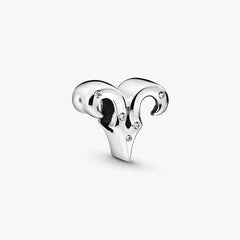 Aries Zodiac Charm Studded Bracelet Set 2 Quantity