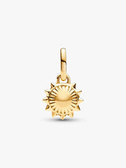 Pandora ME Treated Freshwater Cultured Pearl Sun Mini Dangle Charm 14k gold plating