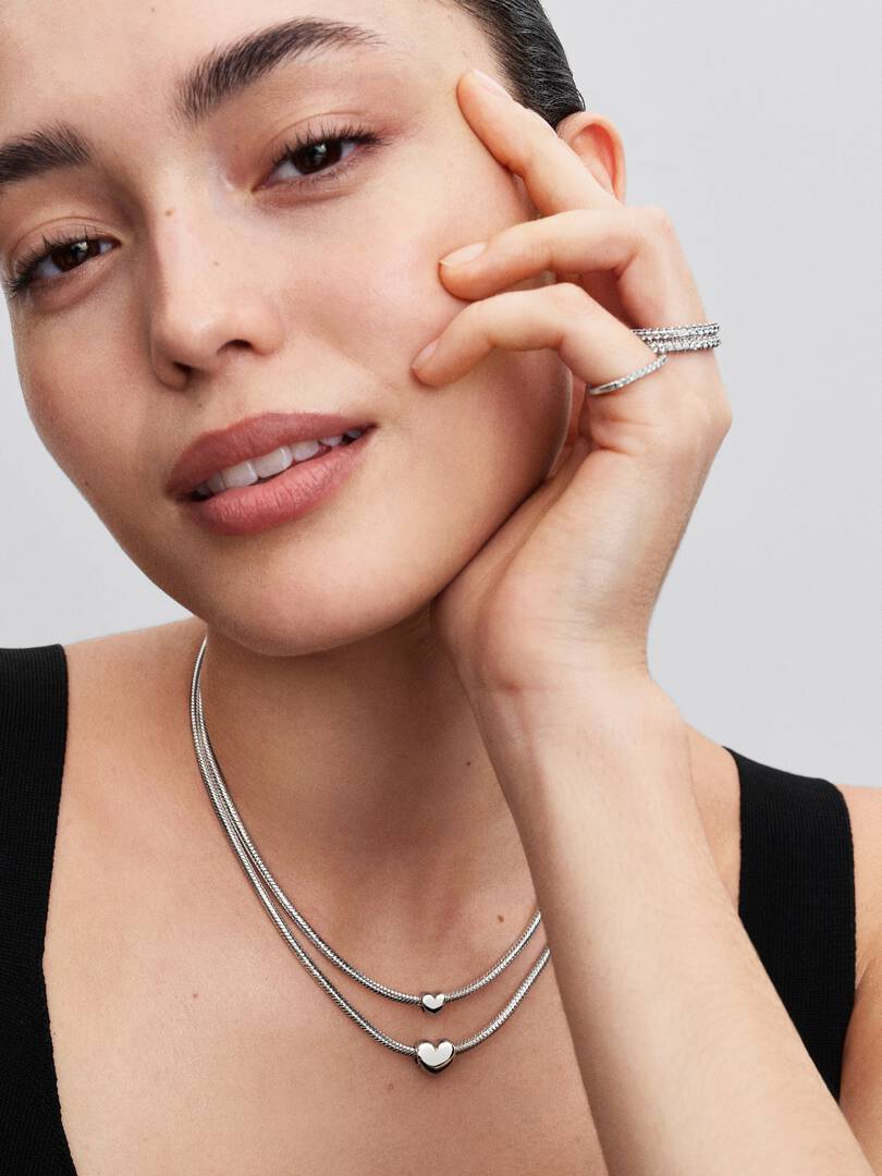 Be Love Engravable Heart Charm Sterling silver