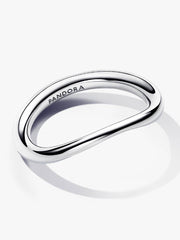 Organically Shaped Band Ring Sterling silver