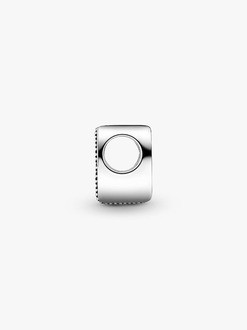 Letter W Alphabet Charm Sterling silver