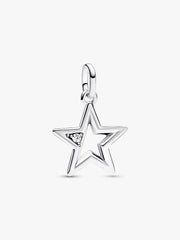 Pandora ME Sparkling Star Medallion Charm Sterling silver
