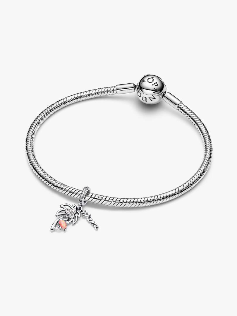 Miami Dangle Charm Sterling silver