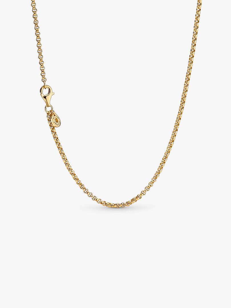 Rolo Chain Necklace 14k gold plating