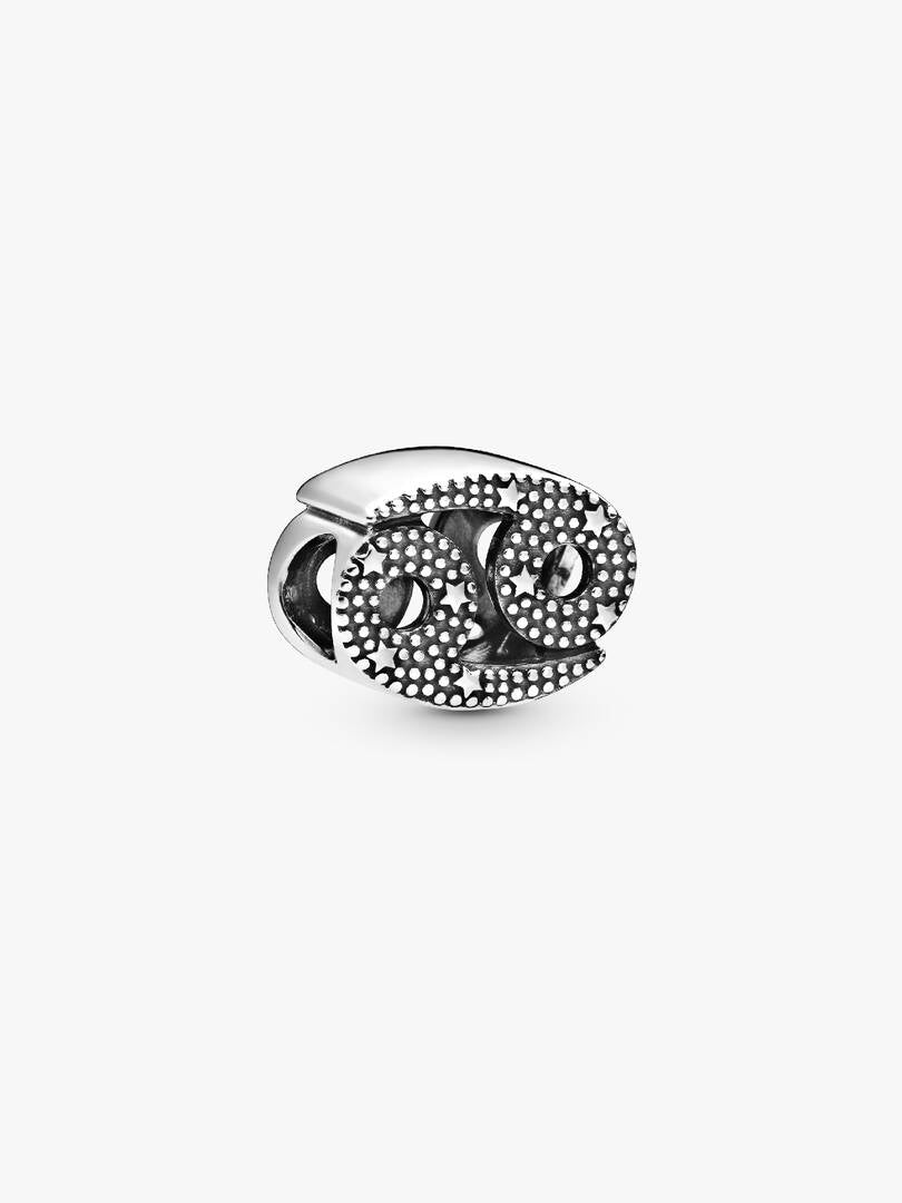 Sparkling Cancer Zodiac Charm Sterling silver