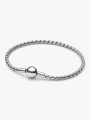 Round Clasp Wing Chain Bracelet Sterling silver