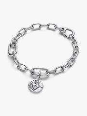 Heart Medallion Charm Sterling silver
