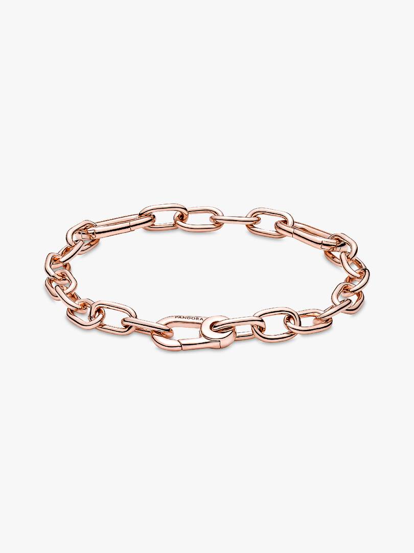 FINAL SALE - Pandora ME Small-Link Chain Bracelet 14k rose gold plating