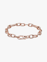 FINAL SALE - Pandora ME Small-Link Chain Bracelet 14k rose gold plating