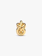 Infinity Knot Charm 14k gold plating