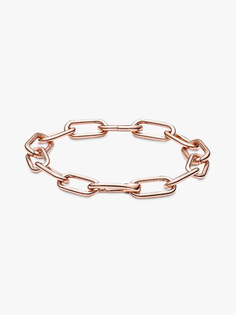 FINAL SALE - Pandora ME Medium-Link Chain Bracelet 14k rose gold plating