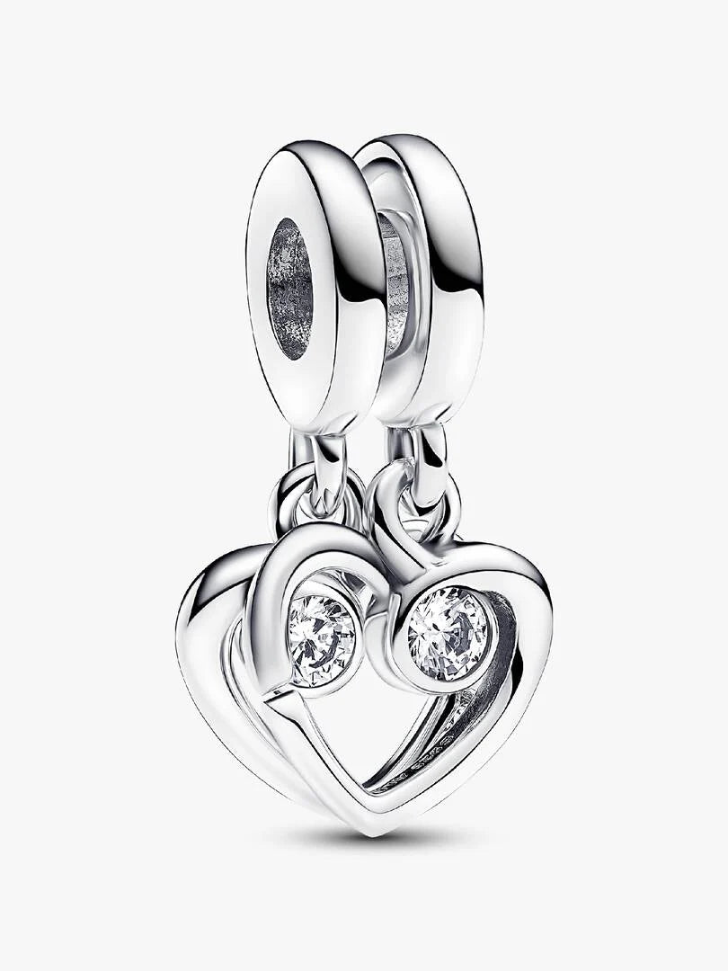 FINAL SALE - Forever & Always Splittable Dangle Charm Sterling silver