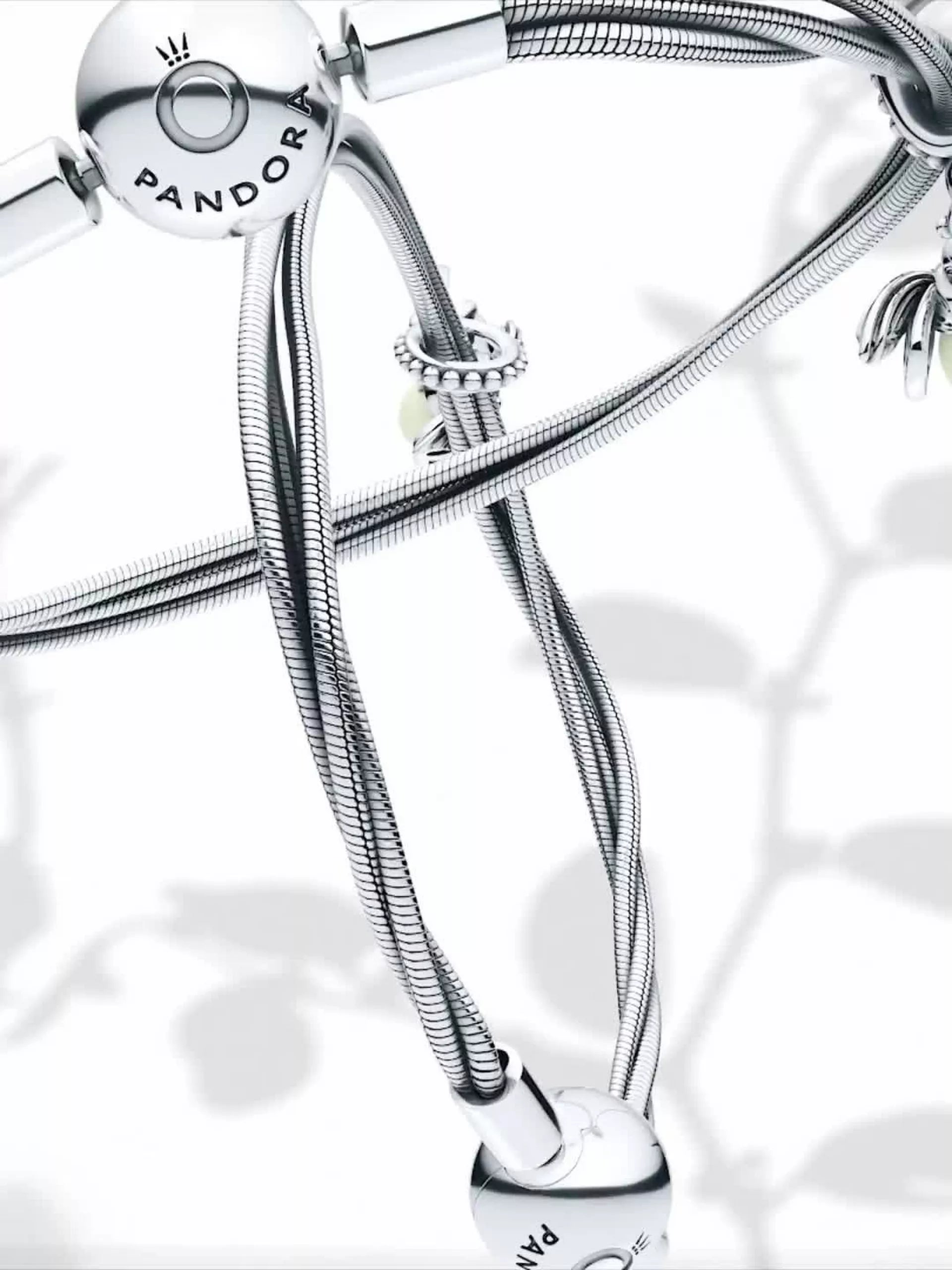 Glow-in-the-dark Firefly Dangle Charm Sterling silver