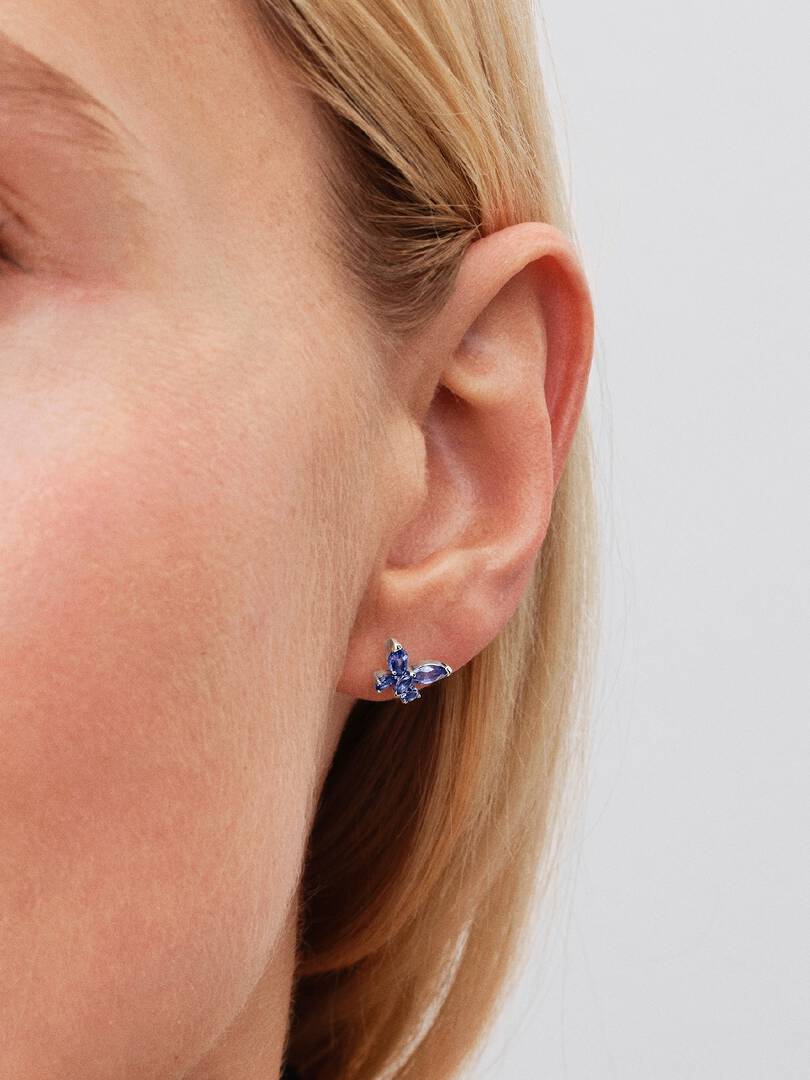 Butterfly Stud Earrings Sterling silver