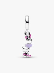 Disney Daisy Duck Dangle Charm Sterling silver