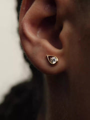 Pandora Infinite 14k Gold Lab-grown Diamond Earrings 0.50 ct TW, 14k gold