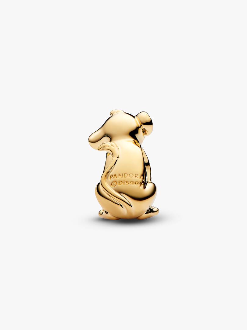Disney The Lion King Simba Charm 14k gold plating