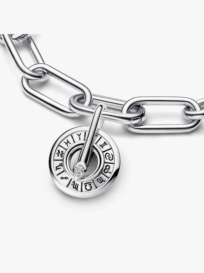 FINAL SALE - Pandora ME Zodiac Wheel Medallion Charm Sterling silver