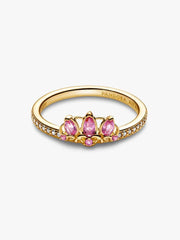 Disney Princess Rapunzel Tiara Ring 14k gold plating