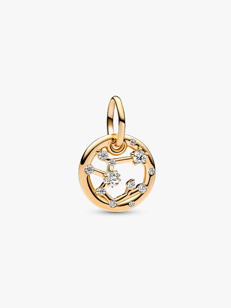 Sagittarius Zodiac Dangle Charm 14k gold plating