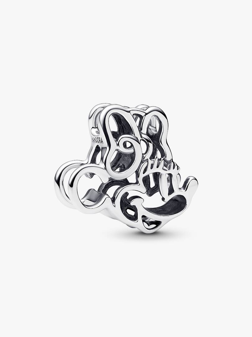 Disney Minnie Mouse Openwork Charm Sterling silver