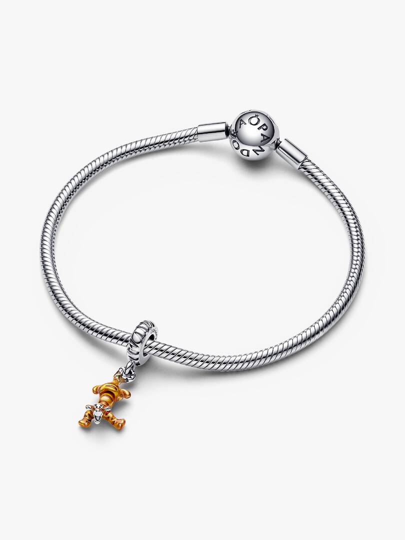 Disney Winnie the Pooh Tigger Dangle Charm Sterling silver