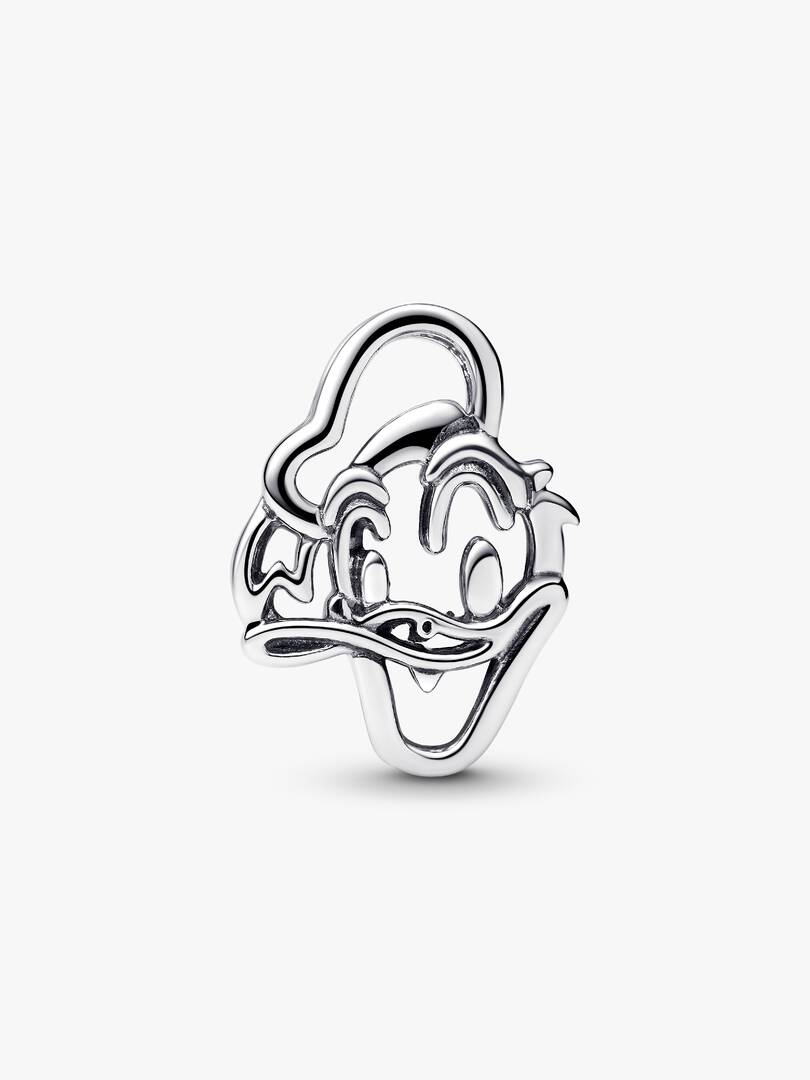Disney Donald Duck Openwork Charm Sterling silver
