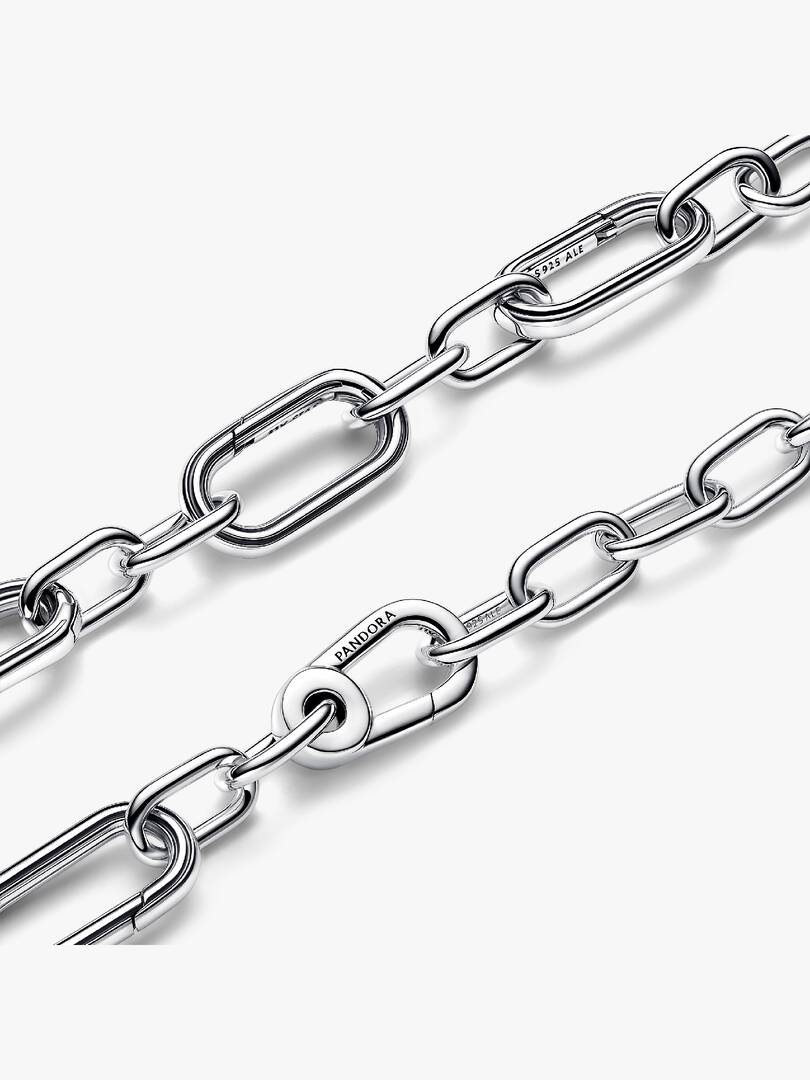 Five Openable Link Chain Bracelet Sterling silver