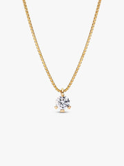FINAL SALE - Pandora Nova 14k Gold Lab-grown Diamond Pendant Necklace 0.50 ct TW, 14k gold