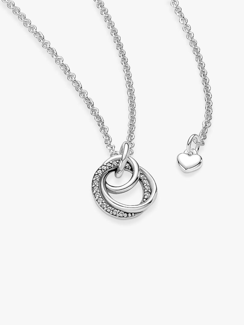Family Always Encircled Pendant Necklace Sterling silver