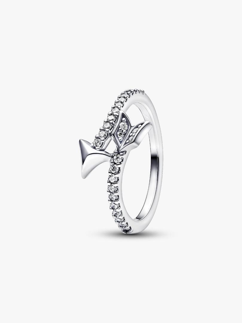 Sparkling Arrow Ring Sterling silver