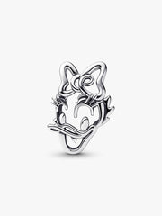 Disney Daisy Duck Openwork Charm Sterling silver