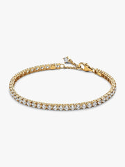 Sparkling Tennis Bracelet 14k gold plating