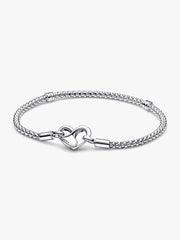 Pandora Moments Studded Chain Bracelet Sterling silver