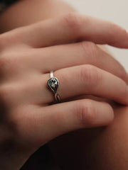 FINAL SALE - Pandora Infinite Sterling Silver Lab-grown Diamond Ring 0.50 ct TW, Sterling silver