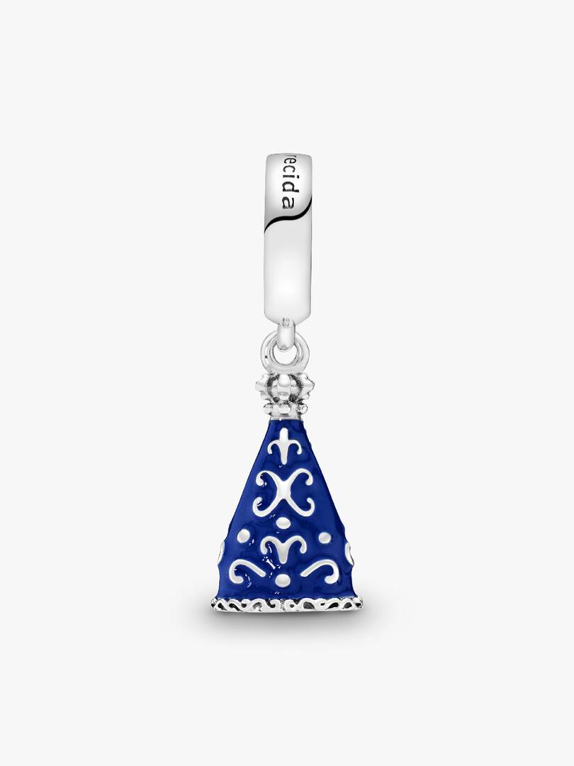 Nossa Senhora Aparecida Dangle Charm Sterling silver