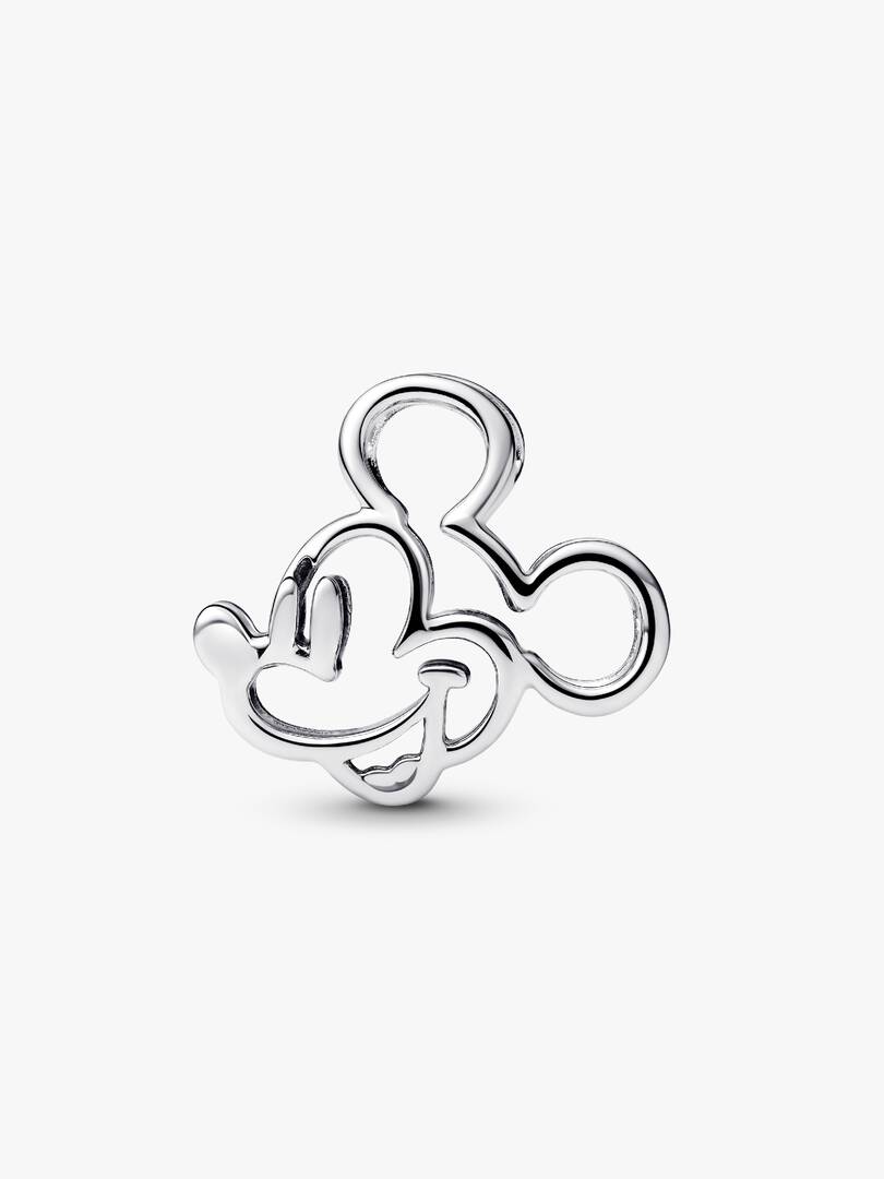 Disney Mickey Mouse Openwork Charm Sterling silver