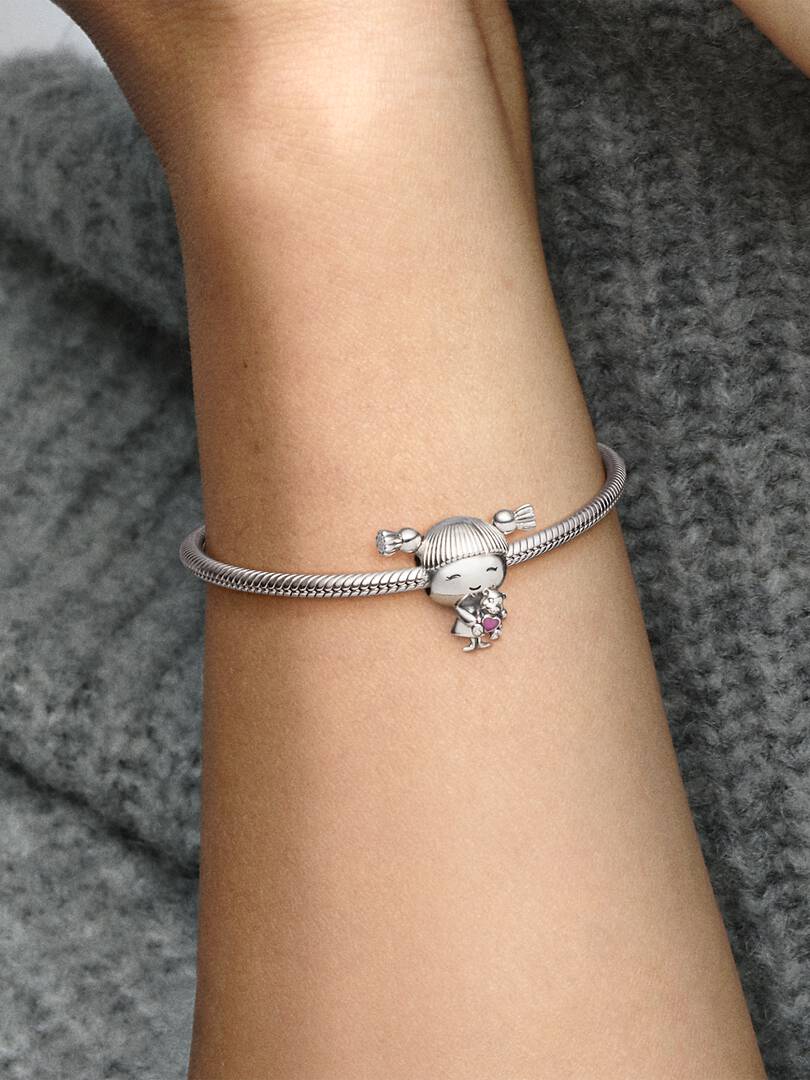 Little Girl Charm Sterling silver