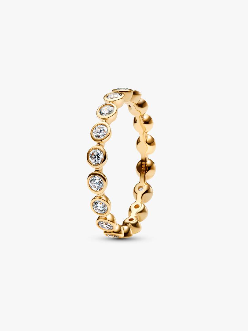 Pandora Era Bezel Lab-Grown Diamond Eternity Ring 0.70 ct TW, 14k gold