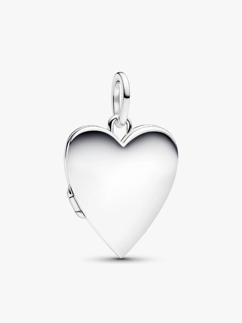 Engravable Openable Heart Locket Necklace 2 Quantity