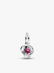 October Eternity Circle Dangle Charm Bracelet Set 2 Quantity