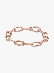 FINAL SALE - Pandora ME Medium-Link Chain Bracelet 14k rose gold plating