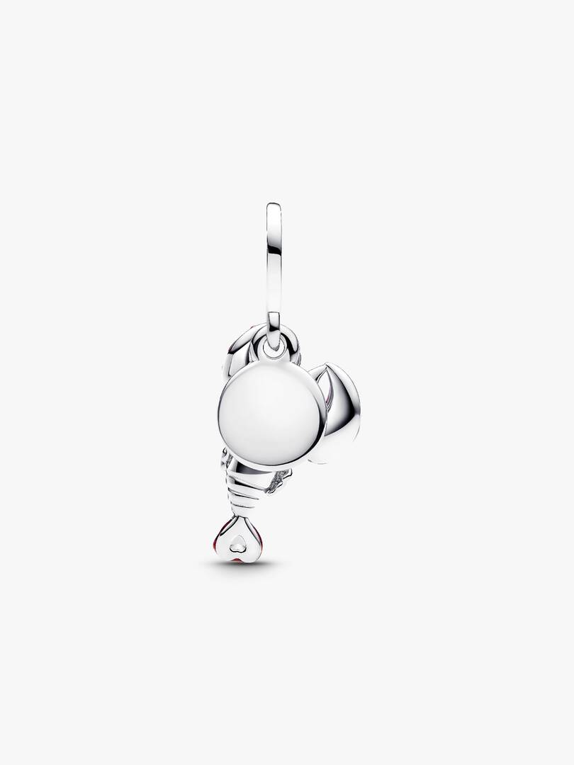 Lobster Dangle Charm Sterling silver