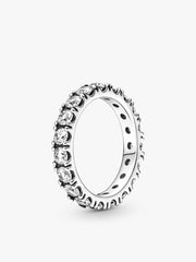 Sparkling Halo Ring Set 2 Quantity