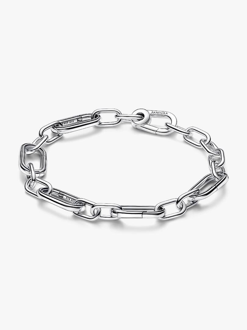 Five Openable Link Chain Bracelet Sterling silver