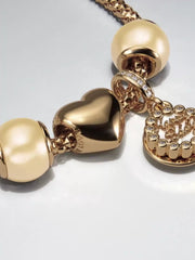 Happy Birthday Cake Dangle Charm 14k gold plating